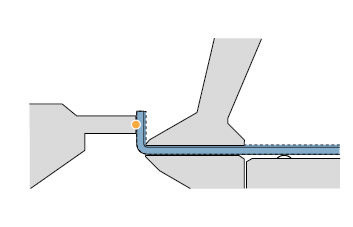 Процесс гибки на оборудовании Ras с поворотной балкой